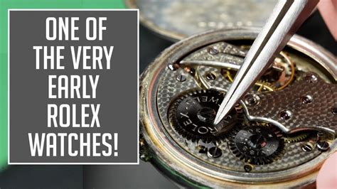 oldest rolex model|how old is Rolex.